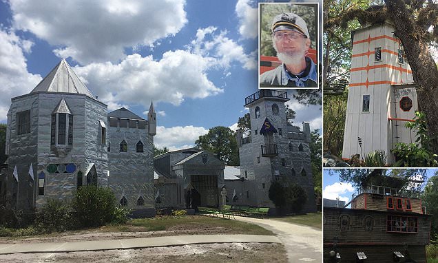 Quirky home in Florida swampland has its own lighthouse