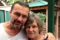 A recent photo of Anthony Caristo (pictured on left next to his mother) supplied by the Caristo family.