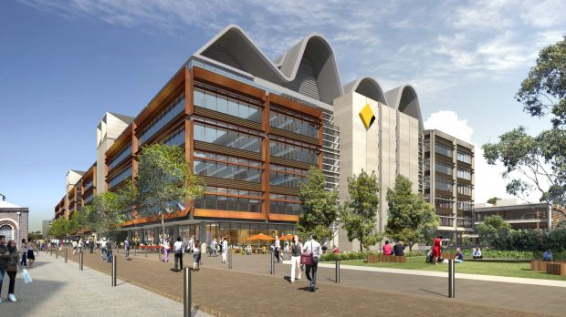 The Australian Technology Park offices for Commonwealth Bank are being developed by Mirvac.