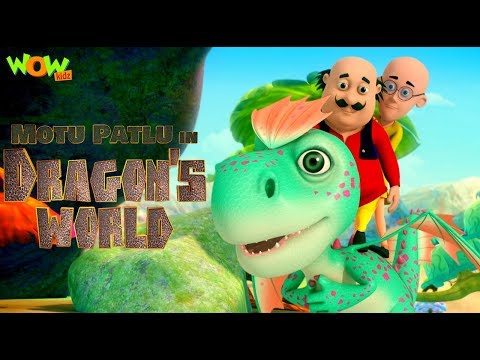 Motu Patlu in Dragon's world | MOVIE | Kids animated movie | WowKidz