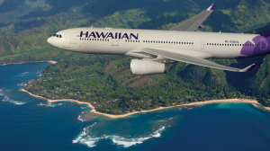 Hawaiian Airlines is ramping up against Qantas. 