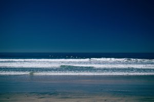 Pacific Ocean - Black's Beach, La Jolla, San Diego, California.