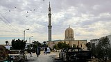 Al Rawda mosque, roughly 40 km west of the North Sinai capital of El-Arish, after a gun and bombing attack which killed 305 people and injured 128 more, on 24 November 2017.