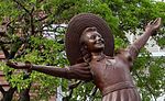 Pollyann statue (18902222832) crop1.jpg