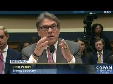 Rick Perry Explains The Department Of Energy's Priorities For America At Congressional Hearing