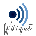 Wikiquote logo