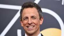 Headshot of Seth Meyers smiling