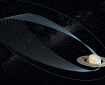 Animation of orbital paths taken by Spacecraft Cassini before it entered Saturn's atmosphere