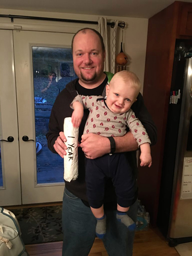 Philadelphia Dad Measures His Baby Son’s Growth For a Year Using Cheesesteak Sandwiches