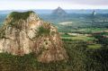 Several hikers have been rescued at Mt Tibrogargan on the Sunshine Coast.