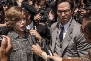 Pay gap? All the Money in the World stars Michelle Williams and Mark Wahlberg.