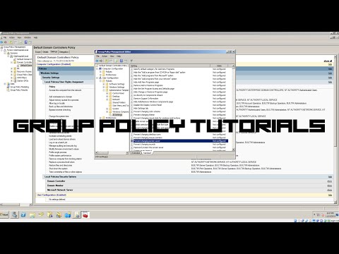 Group Policy How to setup Interactive message for Users logging in