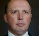 Home Affairs Minister Peter Dutton.