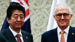 Prime Minister Malcolm Turnbull hopes to sign a defence reciprocal access agreement when he meets Japanese Prime ...