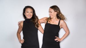 Best friends and house mates Vera Yan and Kati Santilli are the founders of Nimble Activewear.