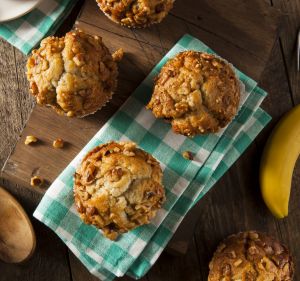 Susie Burrell's banana muffins.