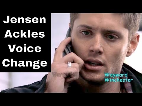 Jensen Ackles' Voice Then & Now 2005-2017