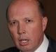 Peter Dutton announced the Home Affairs department's contract with Datacom on Wednesday.