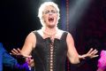 Craig McLachlan, centre, performing in Rocky Horror Show in 2015.