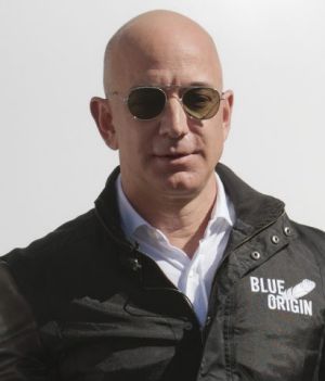 Amazon founder Jeff Bezos is building a direct rival to Virgin’s space tourism project.