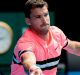 Human liquorice allsort Grigor Dimitrov during his first round match at the Australian Open.