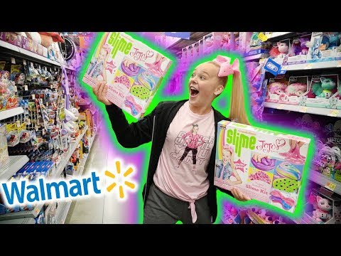 I FOUND A JOJO SLIME KIT AT WALMART!!!!!