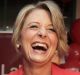 Opposition Leader Bill Shorten and Labor candidate for Bennelong Kristina Keneally address Labor supporters at the end ...