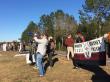 Prison strike solidarity demonstration at RMC Lake Butler, FL.