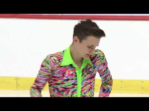 Josh BROWN GBR   Men Short Program ZAGREB 2017