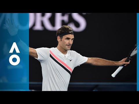 Aljaz Bedene v Roger Federer match highlights (1R) | Australian Open 2018