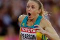 Back on top: Australia's Sally Pearson has been in line with her since winning the women's 100m hurdles race during the ...