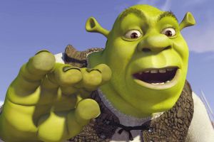 Scene from the animated film Shrek.