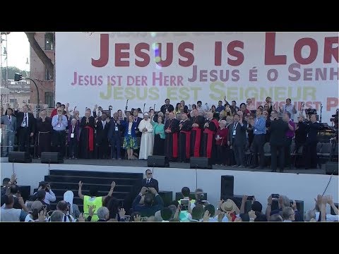 Pentecost Vigil with Pope Francis, for Golden Jubilee of Catholic Charismatic Renewal 3 June 2017 HD