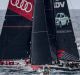 Near miss: LDV Comanche (right) and Wild Oats XI narrowly miss each other as they tack outside the Heads at the start of ...