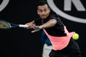 Nick Kyrgios has tamed some of his emotional explosions.