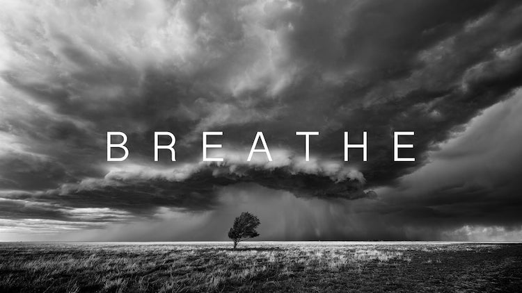 Breathe, A Stunning Black and White  8K Timelapse of a Thunderstorm Rolling Across the Plains