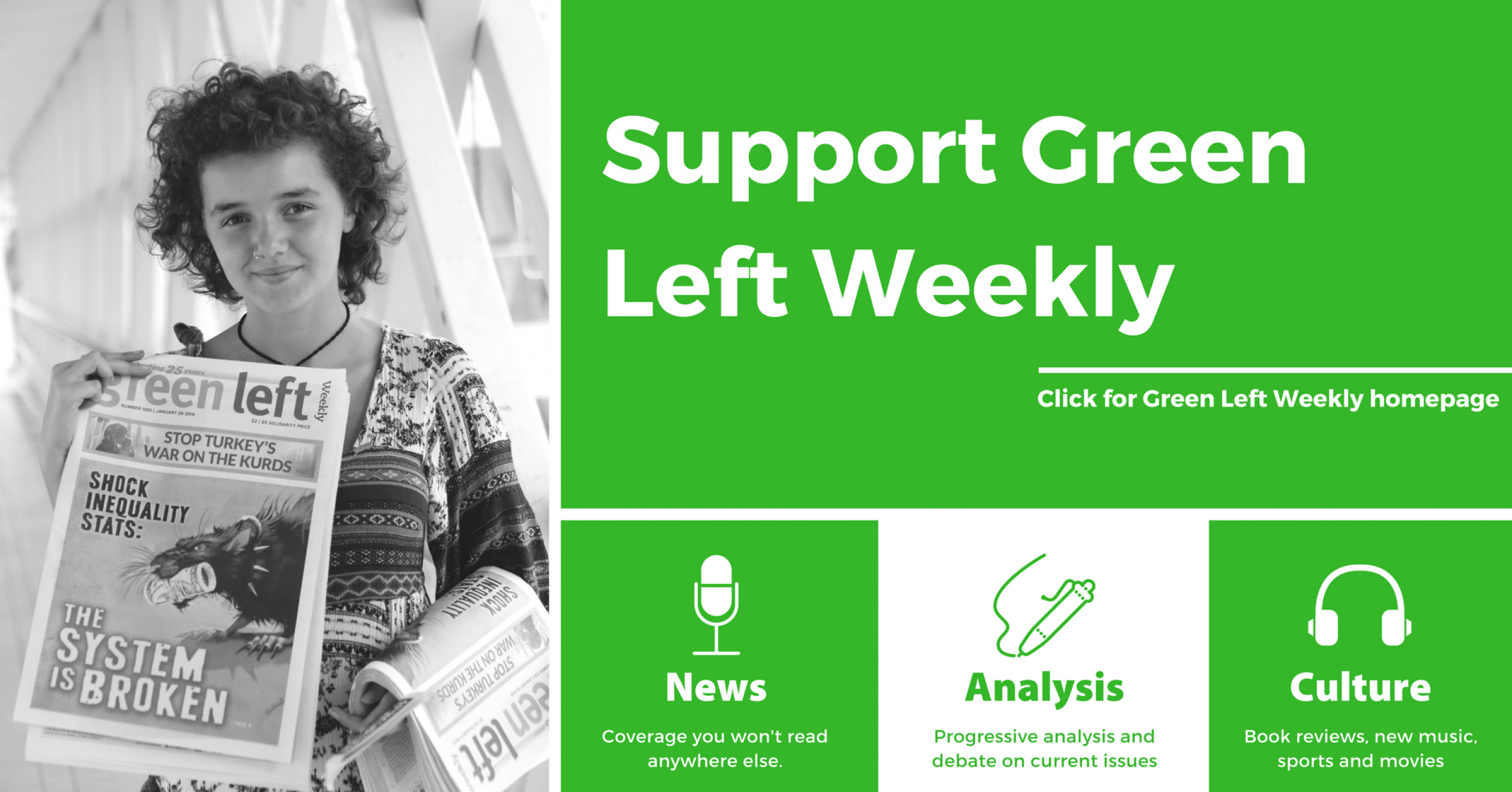 Subscribe to Green Left Weekly