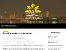 WordCamp Manila 2017