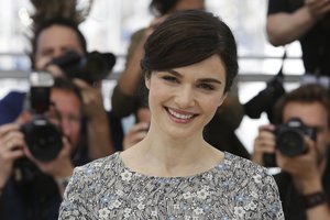 Actress Rachel Weisz poses for photographers during a photo call for the film Youth, at the 68th international film festival, Cannes, southern France, Wednesday, May 20, 2015.