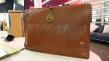 briefcase contains Order of Jacques Cartier documents