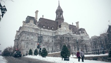 montreal city hall winter