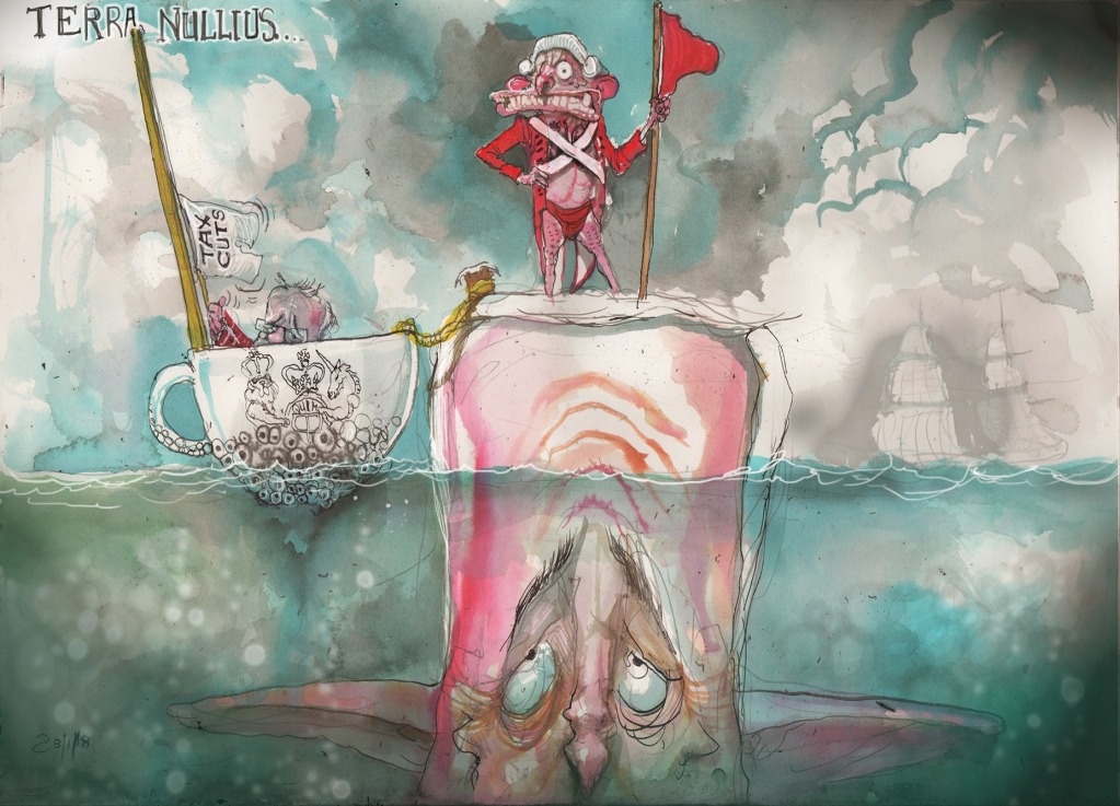 David Rowe's cartoon. January 23, 2017.