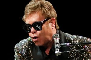 Elton John performing at the WIN stadium in Wollongong last year.