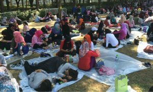 Domestic workers in Hong Kong. Photo: Asia Times