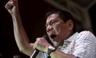 Philippine President Rodrigo Duterte has declared martial law on the island of Mindanao in a bid to combat rising Islamic militancy. Photo: Reuters/Ezra Acayan