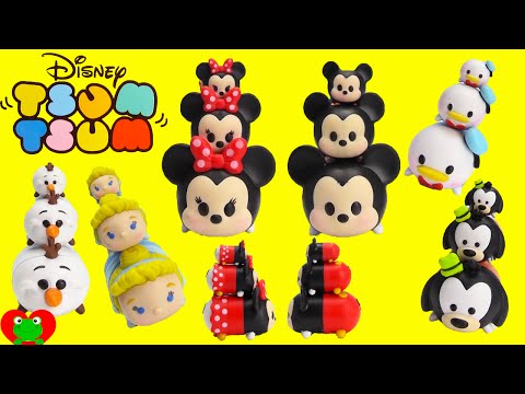 Disney Tsum Tsum Collectible Stackable Figures Mickey, Minnie, and More