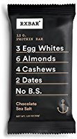 RXBAR Whole Food Protein Bar, Chocolate Sea Salt, 1.83 Ounce (Pack of 12)