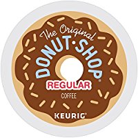 The Original Donut Shop Regular Keurig Single-Serve K-Cup Pods, Medium Roast Coffee, 12 count, Pack of 6