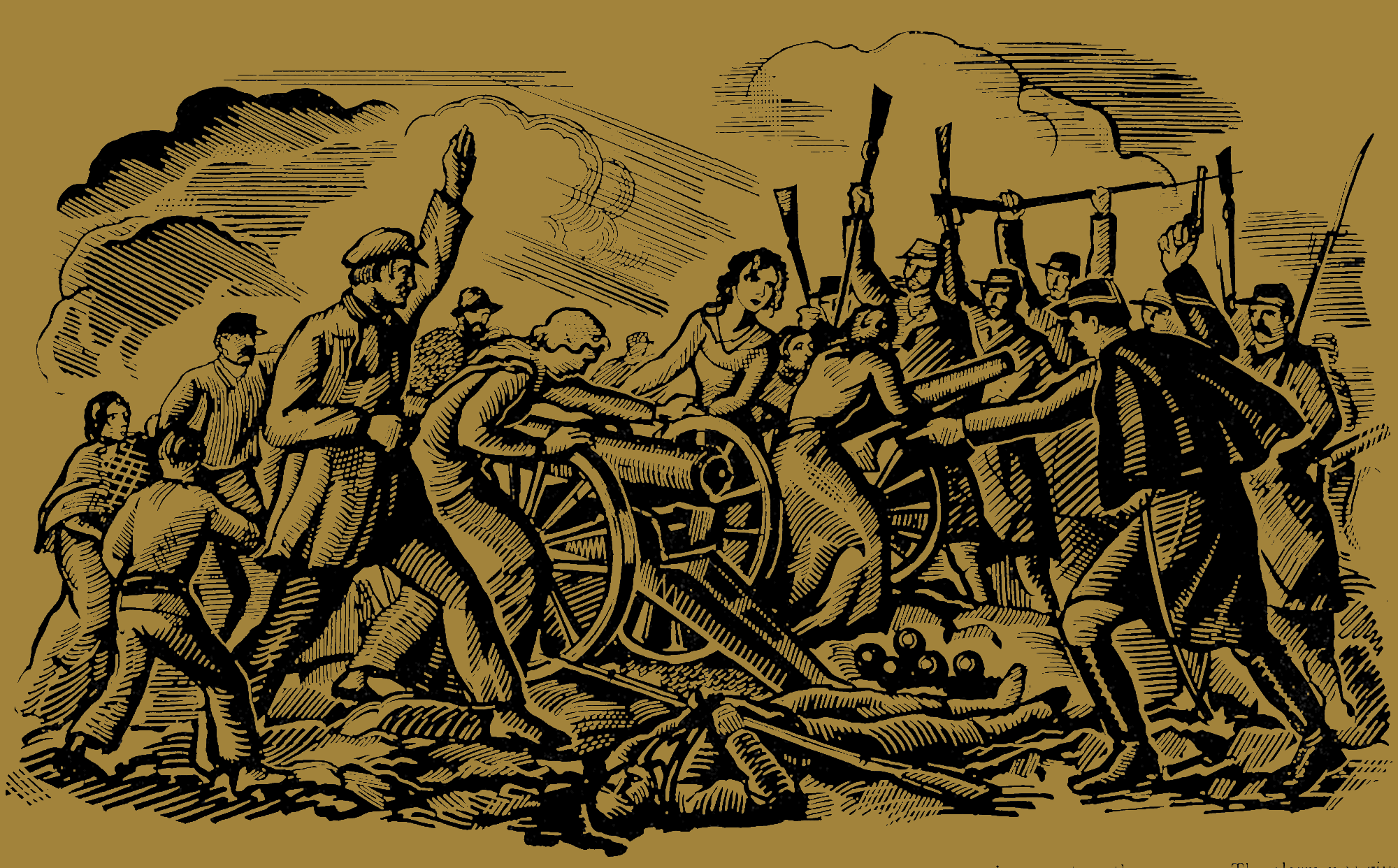 March 18, 1871 woodcut