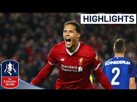 Van Dijk Wins it for Liverpool on his Debut! | Liverpool 2 - 1 Everton | Emirates FA Cup 2017/18